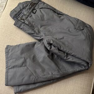 AQ/AQ Men's Cargo Pants in Charcoal, snow ready - Preloved